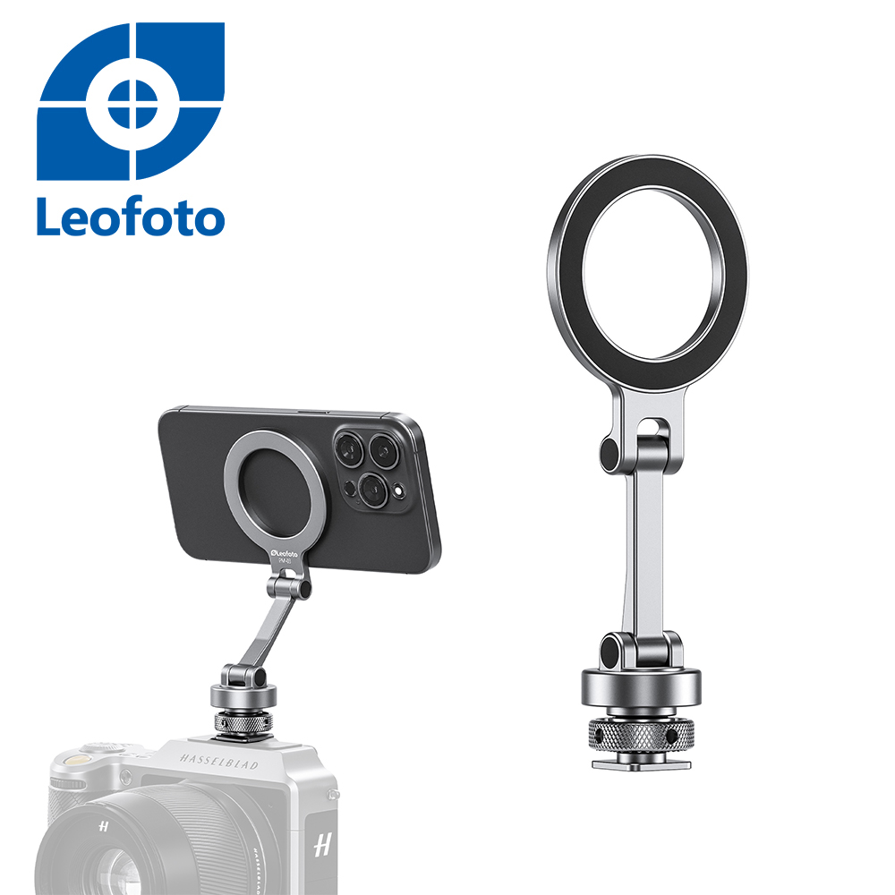Leofoto 徠圖 PM-03閃光燈冷熱靴手機磁吸夾座