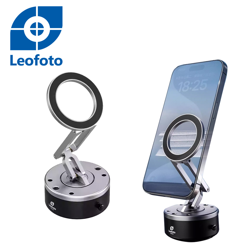 Leofoto 徠圖 PM-04電動真空磁吸手機支架