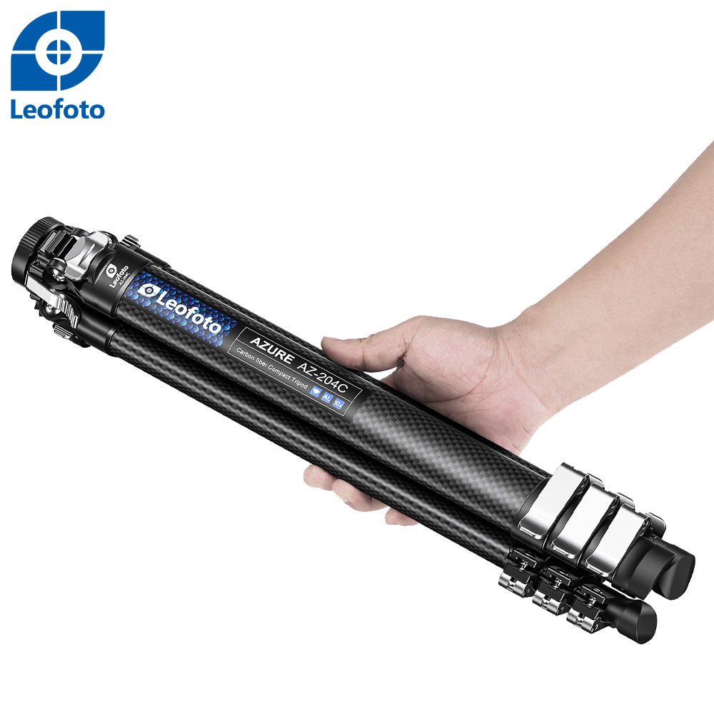 Leofoto 徠圖 AZ-204C+LH-25R蒼龍系列4節碳纖維三腳架(含雲台)(彩宣總代理)