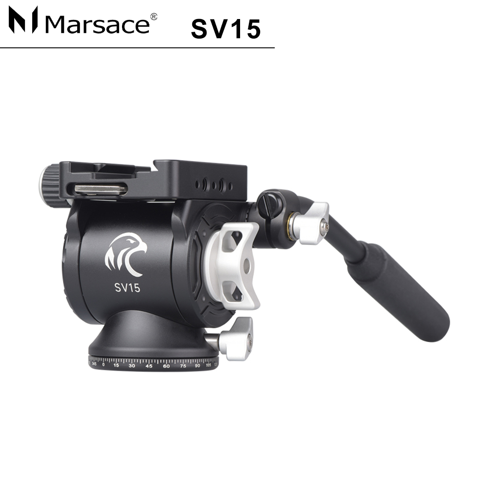 Marsace 瑪瑟士 SV15 輕量級拍鳥 攝錄影油壓雲台 (總代理公司貨)