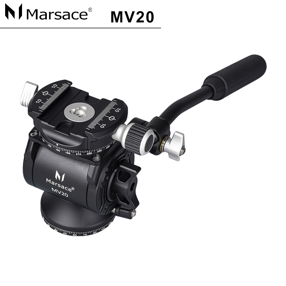 Marsace 瑪瑟士 MV20 錄影雙全景油壓雲台 (總代理公司貨)