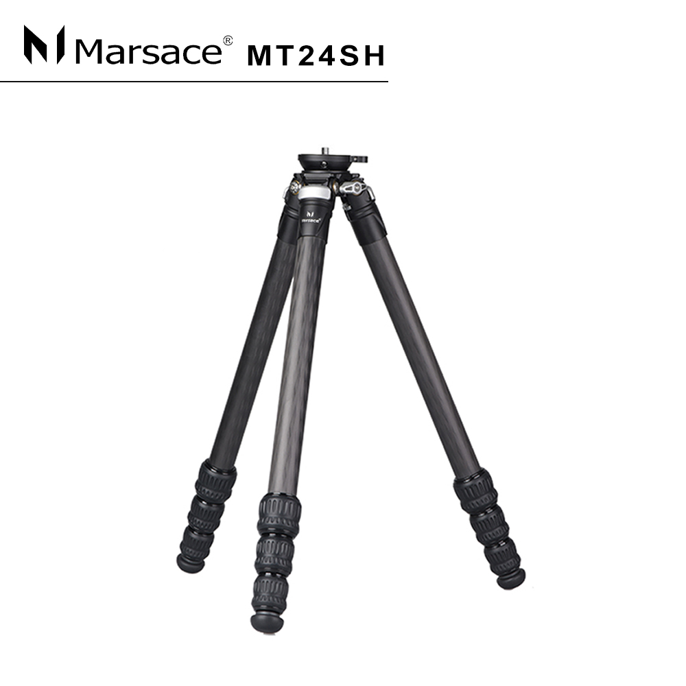 Marsace 瑪瑟士 MT-24SH 輕量化系統二號四節碳纖維腳架 (總代理公司貨)