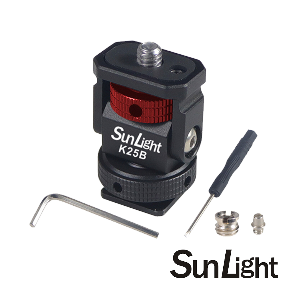 SunLight K25B 標準版 阻尼蝸牛雲台 (定位柱)