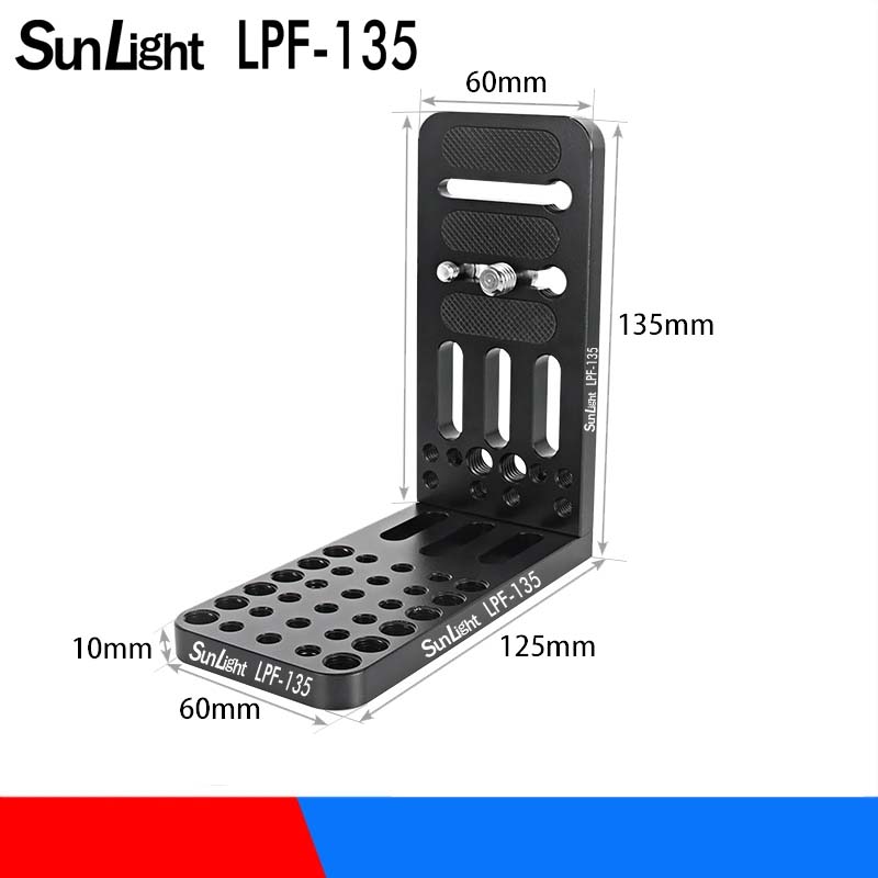 SunLight LPF-135 L型豎拍板 For DJI / 智雲 通用型雲台快拆板