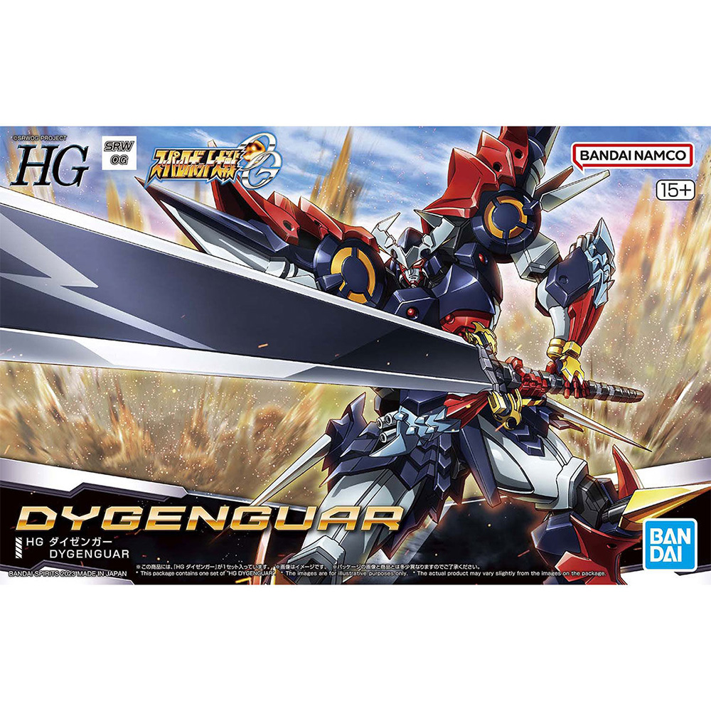 BANDAI 萬代 SWR OG 超級機器人大戰OG HG DYGENGUAR 超軍神 大前卡