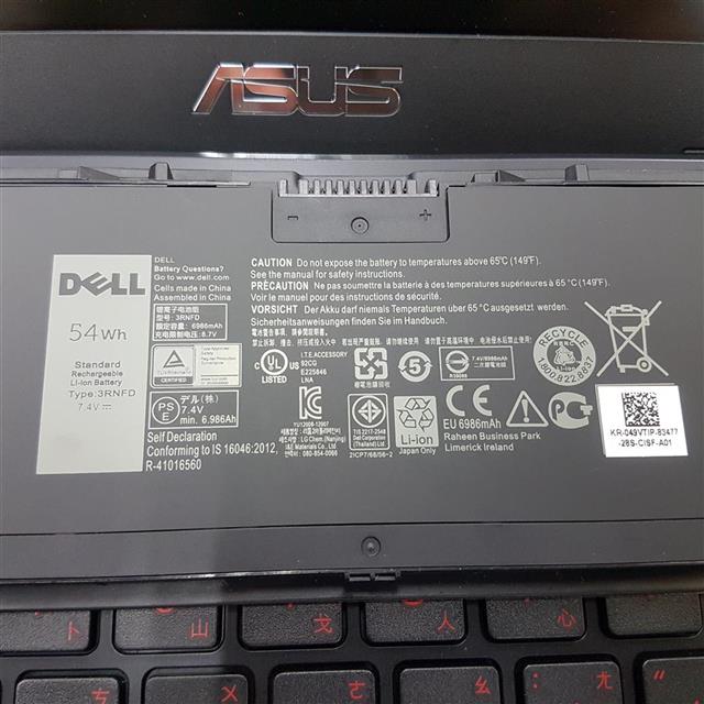 DELL 戴爾 (最高容量54WH) 電池 3RNFD 34GKR 電池 適用筆電 Latitude E7440 E7450 14-7000 451-BBFY 0909H5 G0G2M 3RNFD, 34GKR,G95J5,PFXCR,T19VW V8XN3,5K1GW,451-BBFT 451-BBFS 451-BBFY,0909H5 G0G2M 電池
