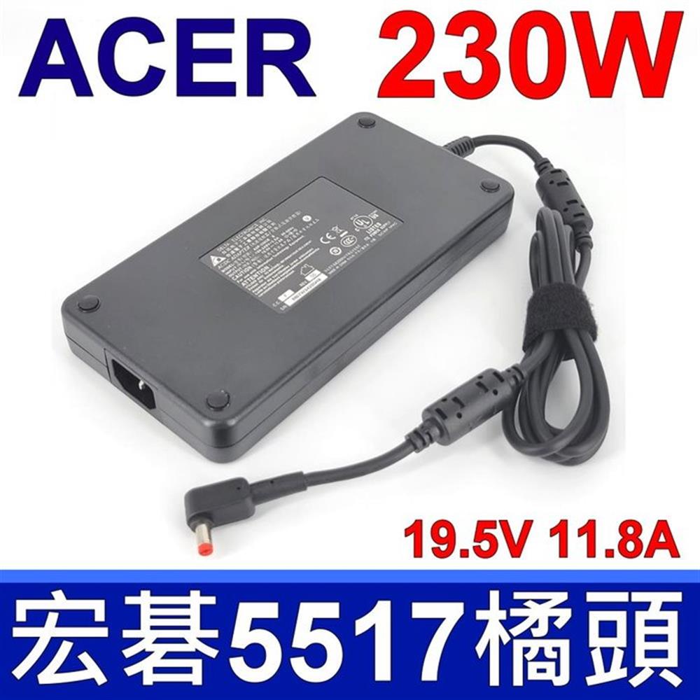 ACER 宏碁 230W 變壓器 ADP-230CB B 充電器 19.5V 11.8A 電源線 充電線