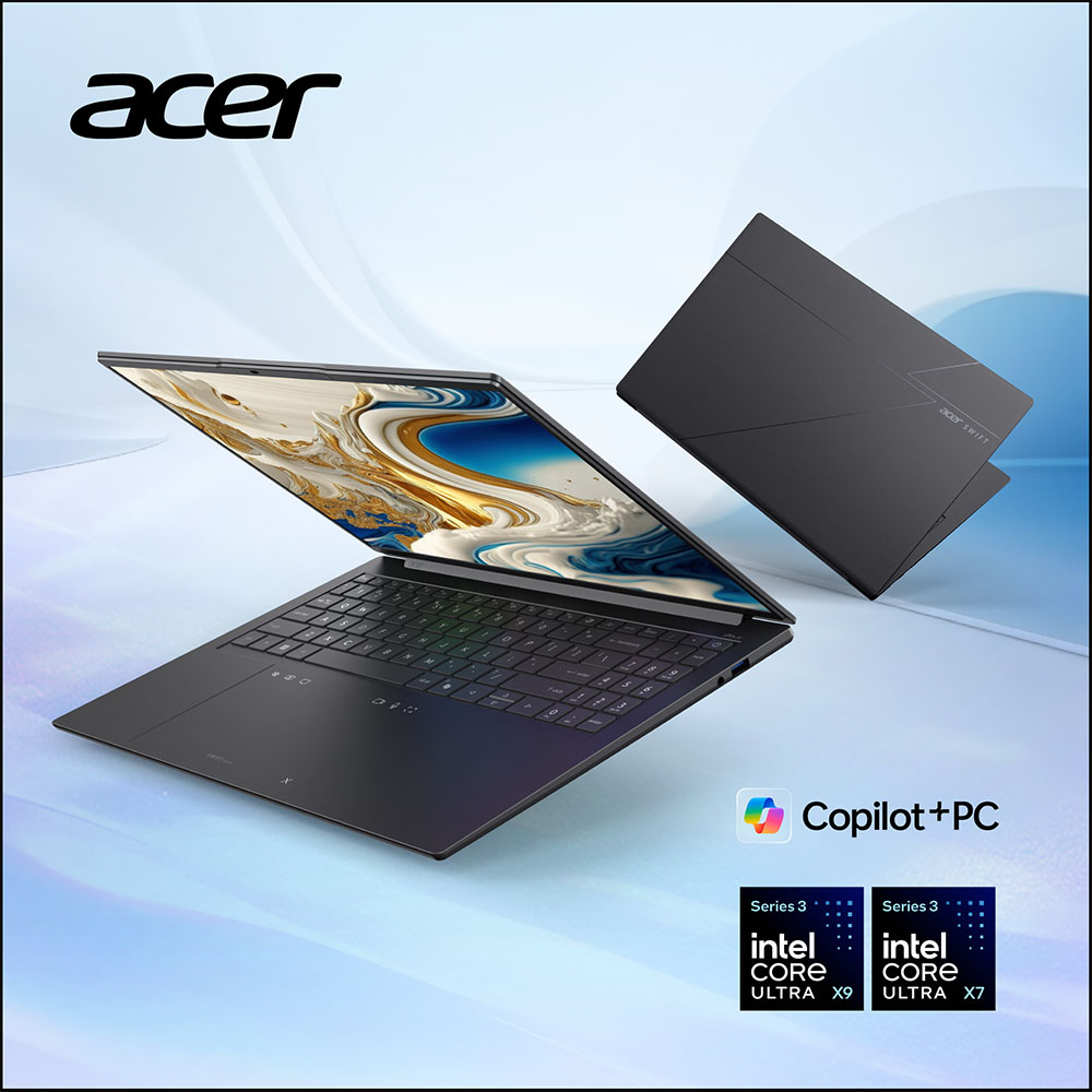 ACER 宏碁 Swift Go AI 16吋AI筆電 灰(Ultra X9-388H/32G/1TB SSD/W11/SFG16-I71-94JT)