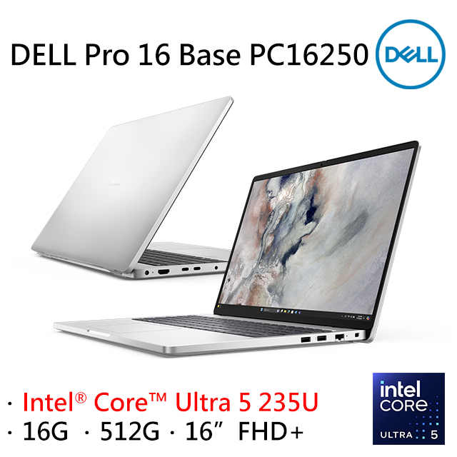 T*a様 DELL ノートPC シルバー 本体　Pro 16 PC16250 DELL ノートPC シルバー 本体 Pro 16 PC16250 11万円台からの新ノート