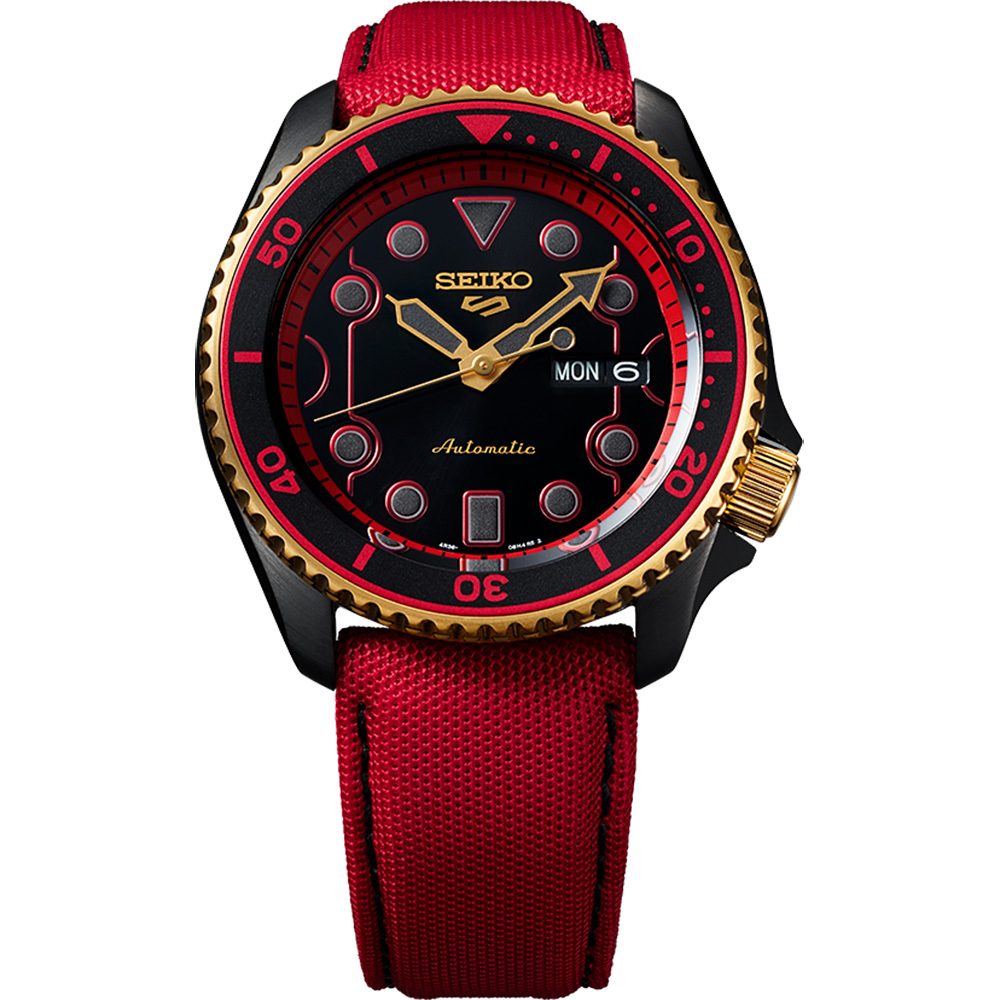 SEIKO 精工5 Sports x 快打旋風KEN 聯名限量機械錶(SRPF20K1 SEIKO 精工5 Sports x 快打旋風KEN 聯名限量機械錶(SRPF20K1