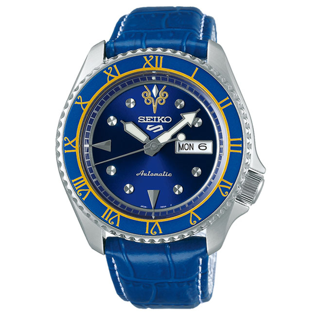 SEIKO 精工 5 Sports 系列 快打旋風V聯名 限量機械錶 SRPF17K1 春麗 42.5mm