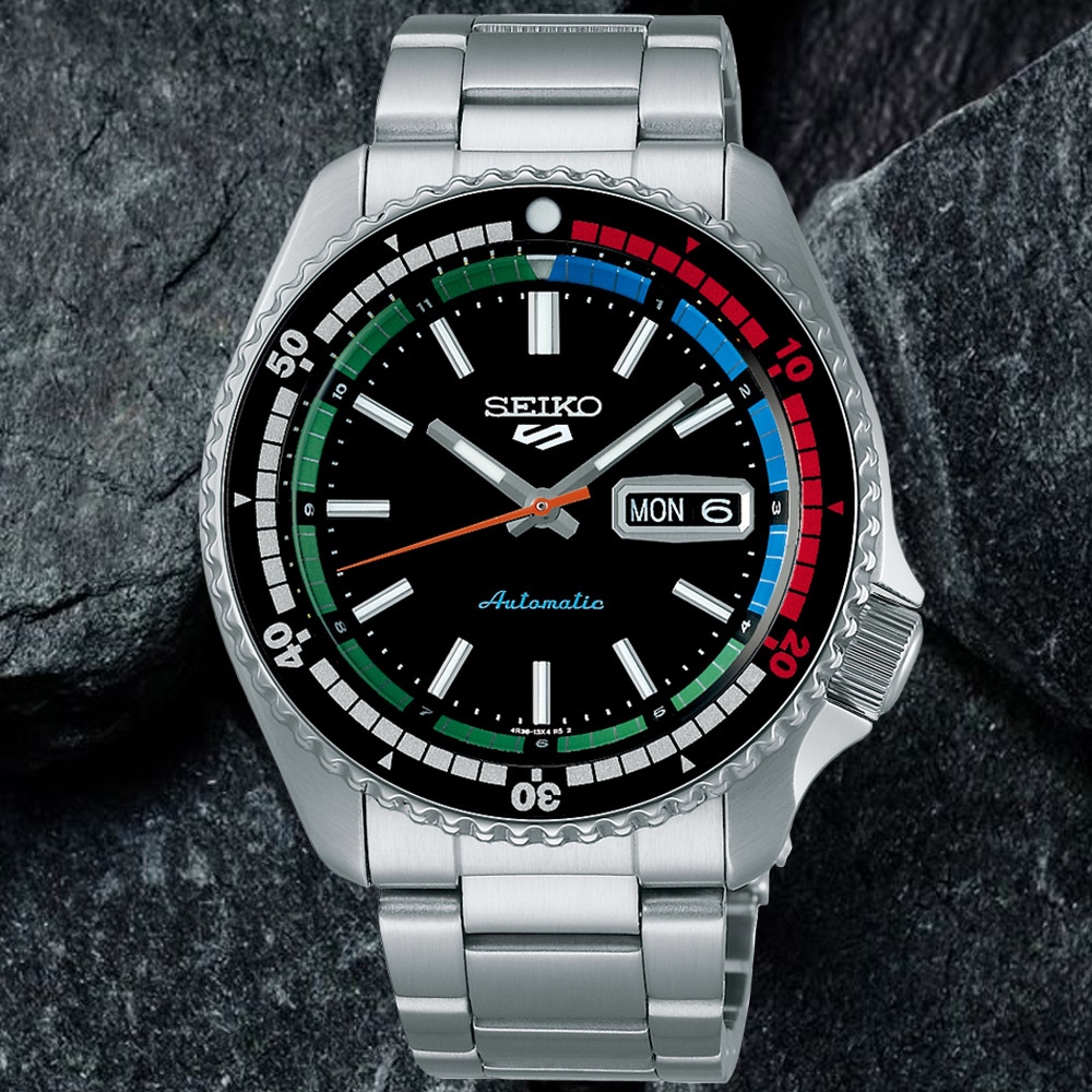 SEIKO 精工 5 SPORTS 55週年 SKX 機械腕錶 錶 手錶 送禮 (4R36-15D0D/SRPK13K1)