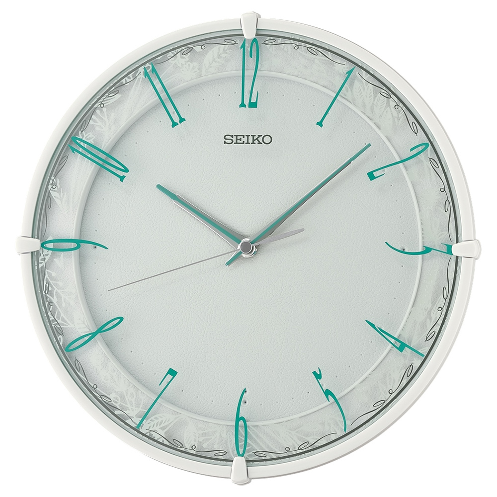 SEIKO 精工清水模風格滑動式秒針靜音掛鐘時鐘QXA811W - PChome 24h購物