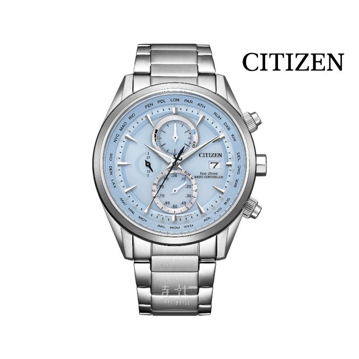 CITIZEN 星辰 AT8260-69M 希望之藍限定款 光動能 電波男錶 43mm 公司貨