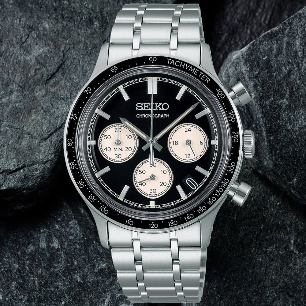 SEIKO 精工 CS 經典計時腕錶 錶 手錶 送禮 (8T63-03P0D/SSB479P1)