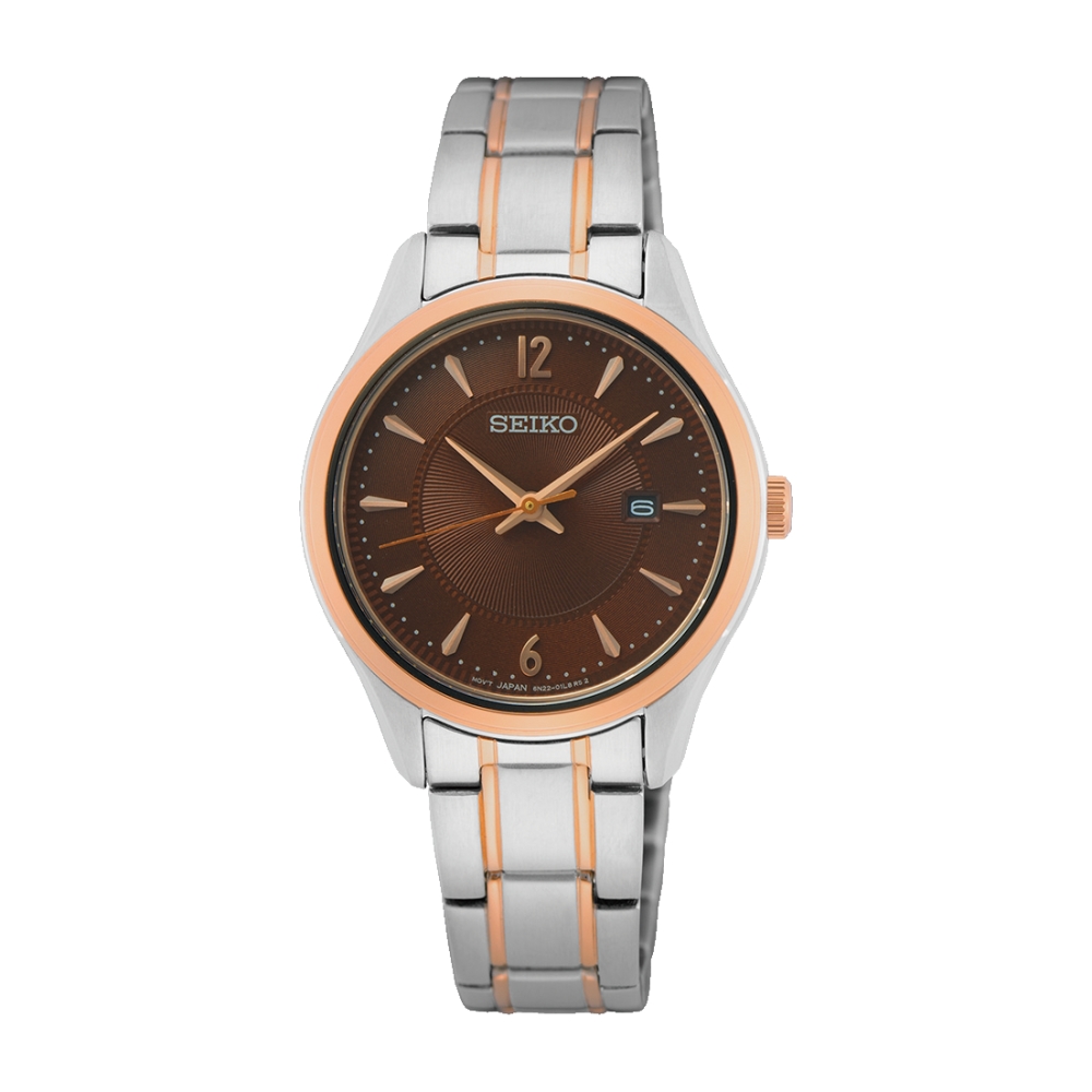 SEIKO 精工 享指定專櫃售後服務 優雅經典時尚腕錶6N22-00N0B(SUR476P1)