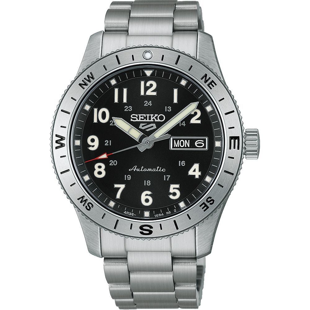 SEIKO 精工 5 Sports Field Series 軍裝戶外 機械腕錶 手錶 HDB006K1/4R36-18V0D