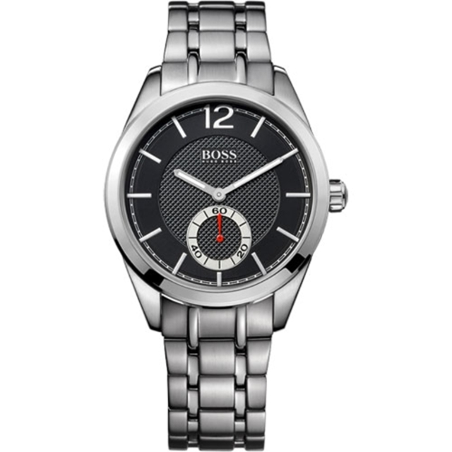 Hugo Boss Black簡約流線時尚計時腕錶/H1512796