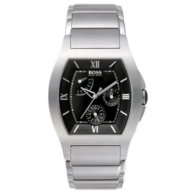 Hugo Boss Black簡約流線時尚酒桶錶/H1512046