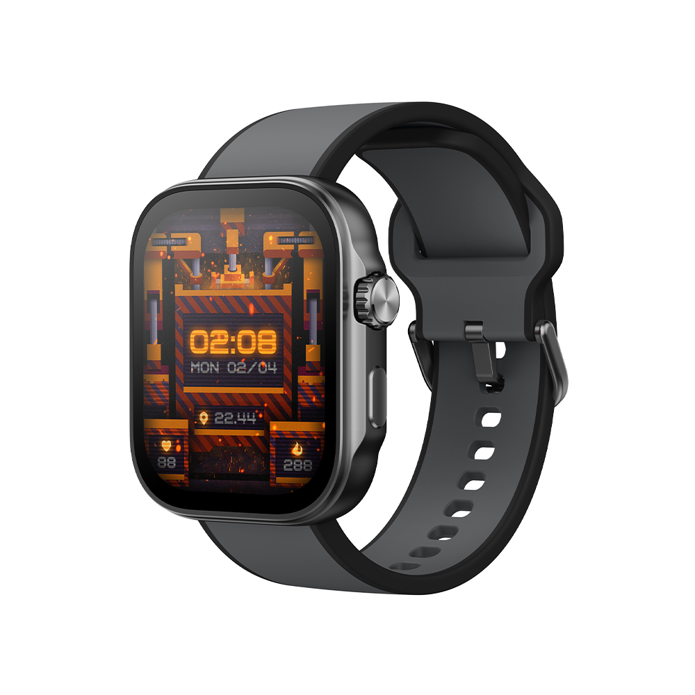  BEY-GTX13-BK 時尚中性柔和多風格多語言支援 多功能運動紀錄助手 硅膠 電子錶 手錶