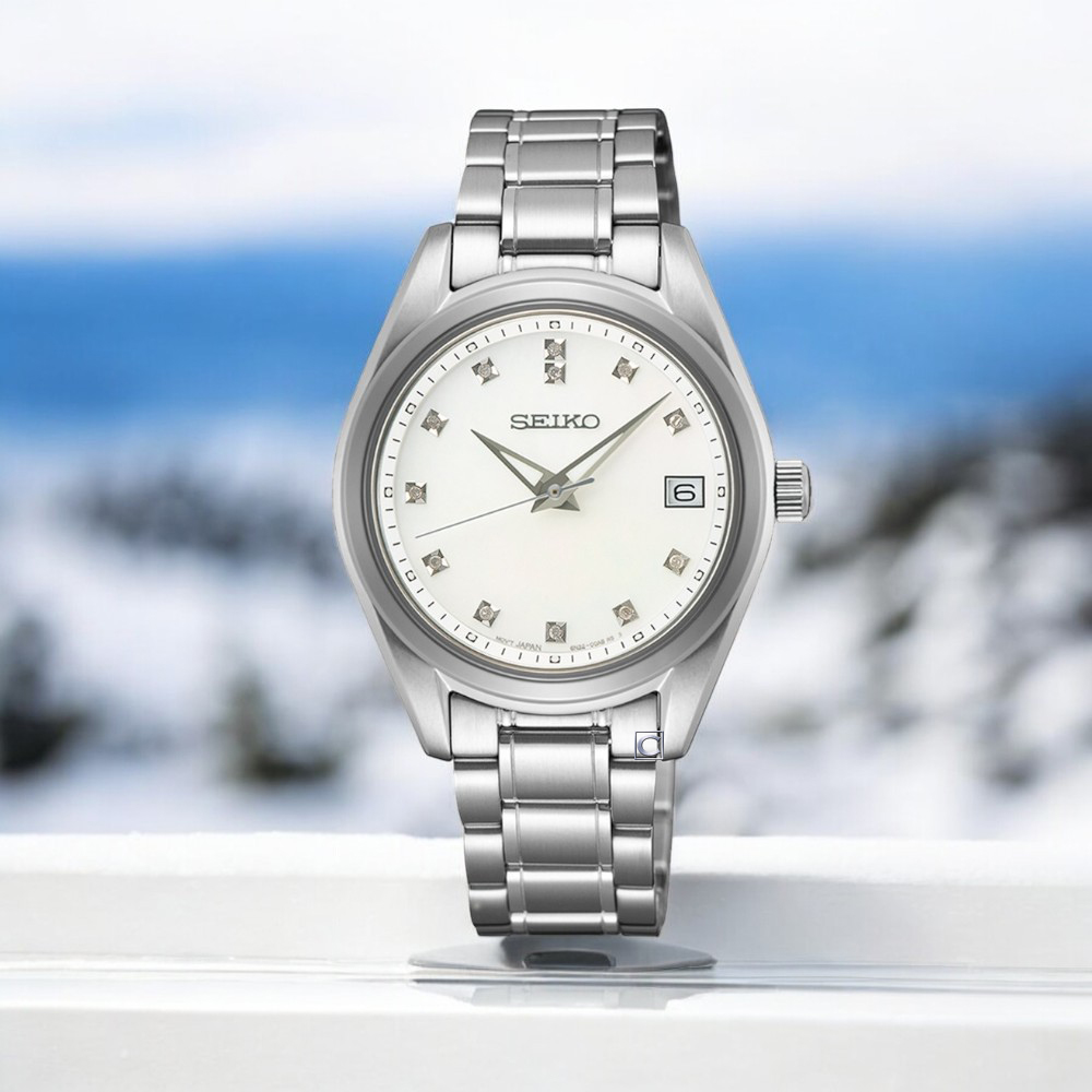 SEIKO 精工 CS 輕奢鑽石典雅女錶 手錶-32mm白色-6N32-00A0S.SUR579P1