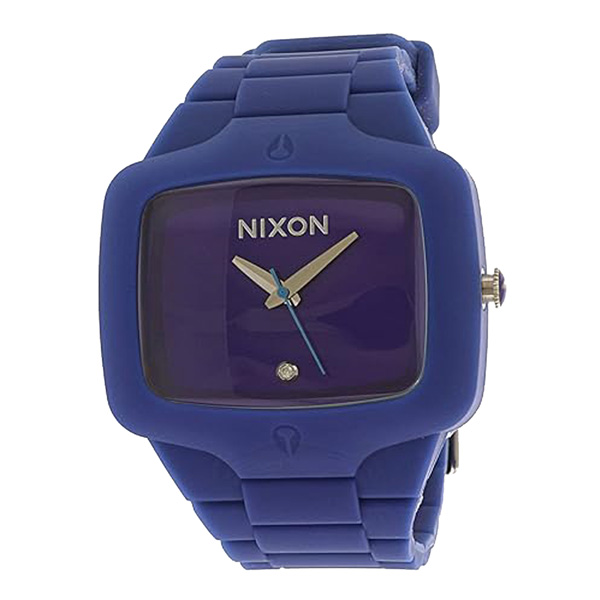 NIXON The Rubber Player鮮色奪人時尚腕-藍紫- PChome 24h購物
