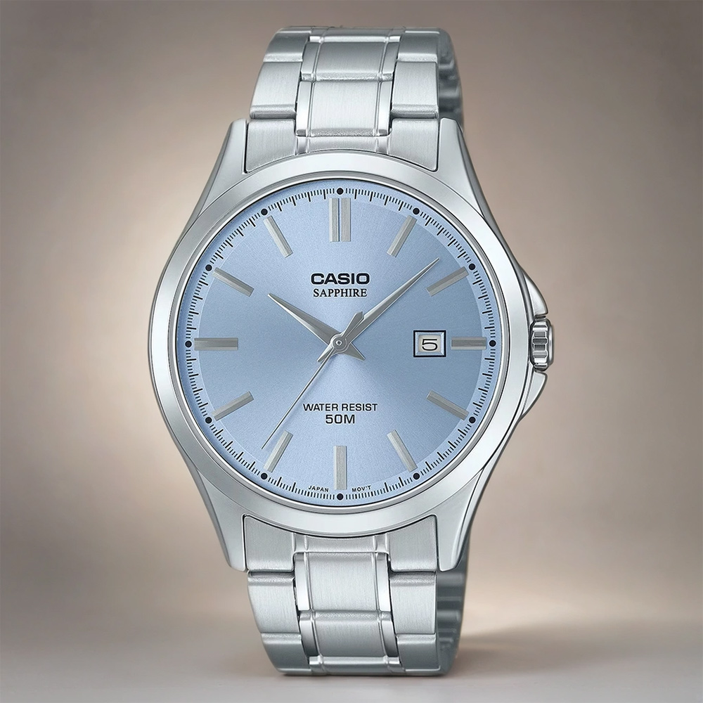 CASIO 卡西歐 經典大三針 指針日期手錶 MTS-115D-2A2V