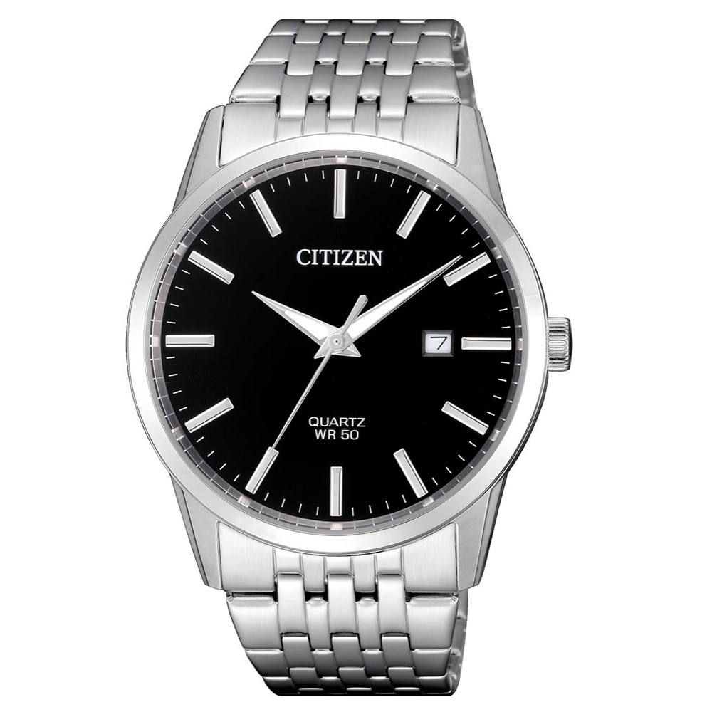 CITIZEN 星辰 一品雅爵夜光石英腕錶(BI5000-87E)