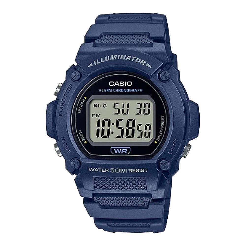 CASIO 卡西歐 圓形電子錶/W-219H-2A