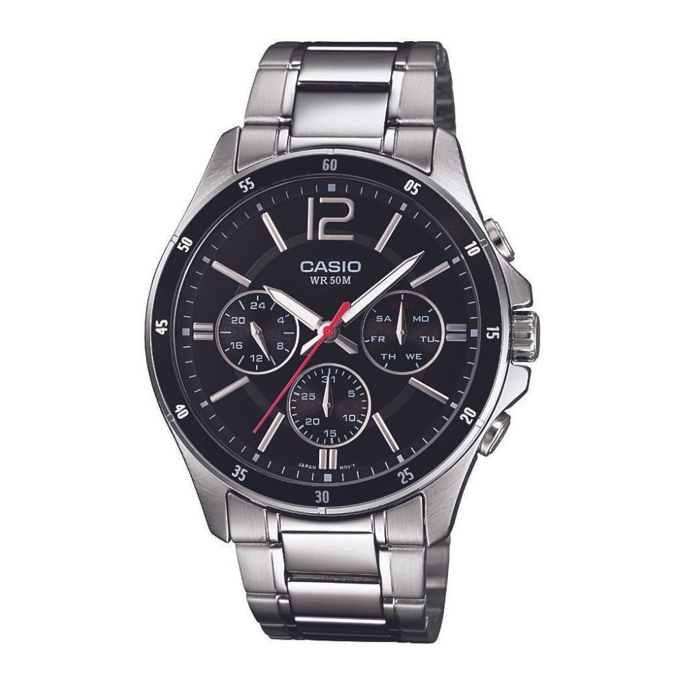 CASIO 卡西歐 商務經典指針錶/MTP-1374D-1A