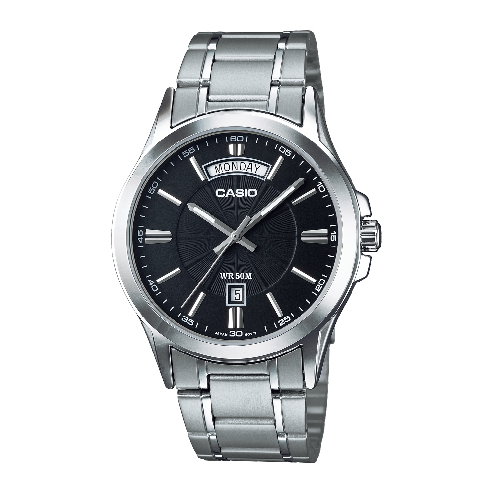 CASIO 卡西歐 商務紳士指針錶/MTP-1381D-1A