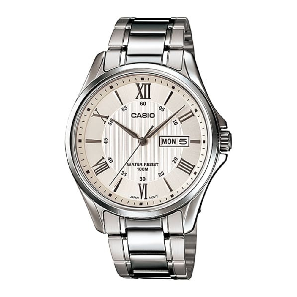 CASIO 卡西歐 商務紳士指針錶/MTP-1384D-7A