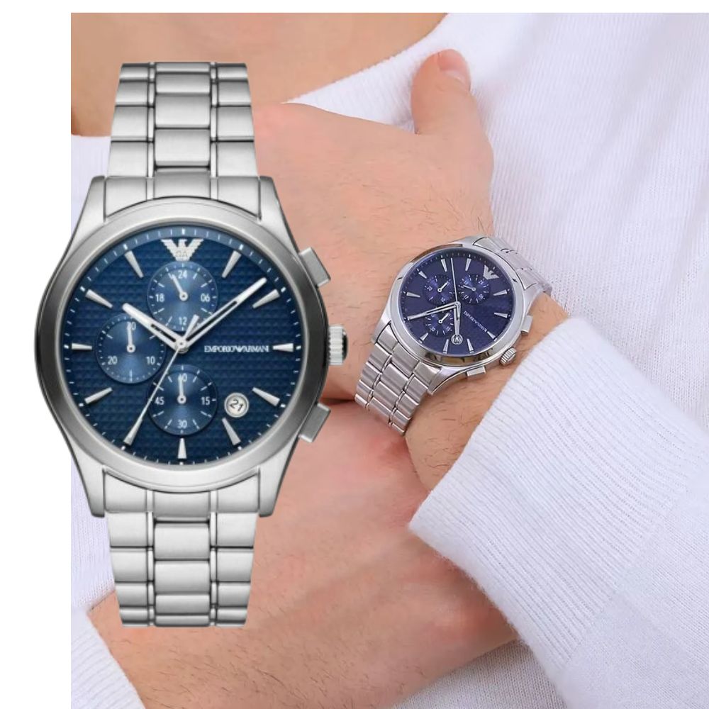 EMPORIO ARMANI 前衛潮流計時腕錶43mmAR11528 附提袋