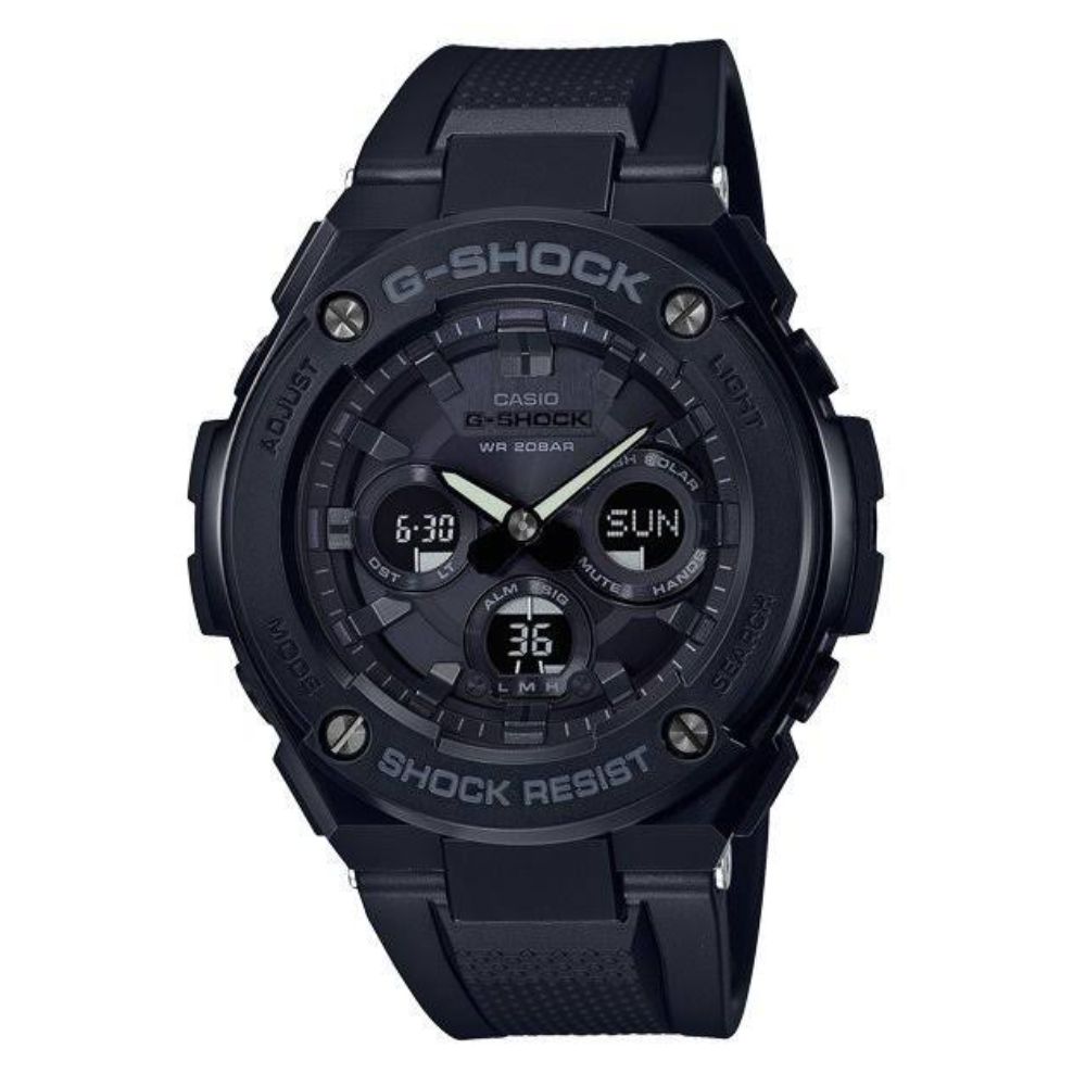 CASIO 卡西歐 G-SHOCK多功能運動錶 太陽能 限量 GST-S300G-1A1