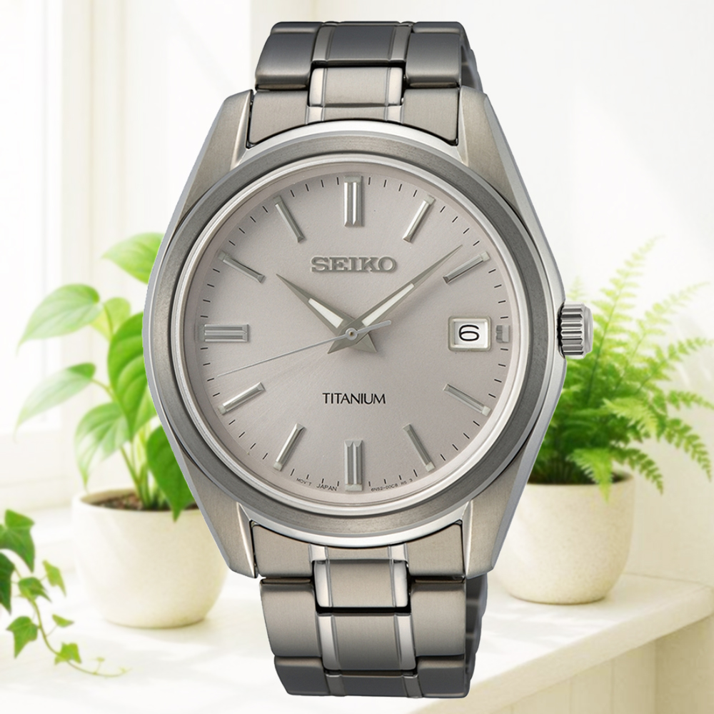 SEIKO 精工 CS系列 日系簡約 鈦金屬 百搭款 男錶 送禮 禮物 推薦_SK028 SUR369P1/6N52-00B0S