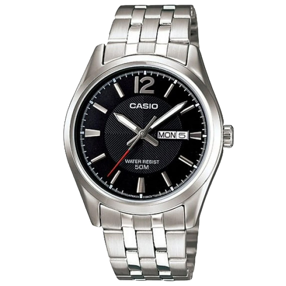 CASIO 卡西歐 商務經典鋼帶錶 MTP-1335D-1A