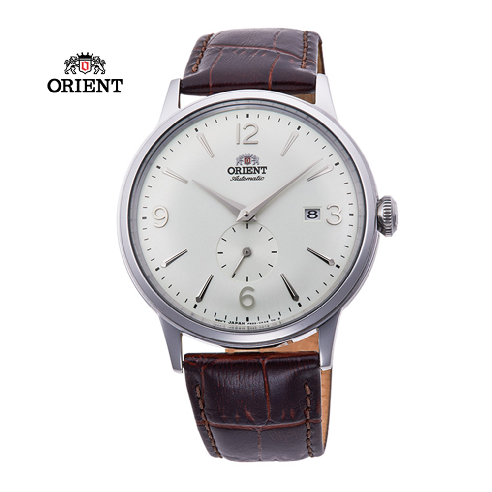 ORIENT 東方 錶 DATE機械錶 白色 皮帶款 RA-AP0002S -40.5mm