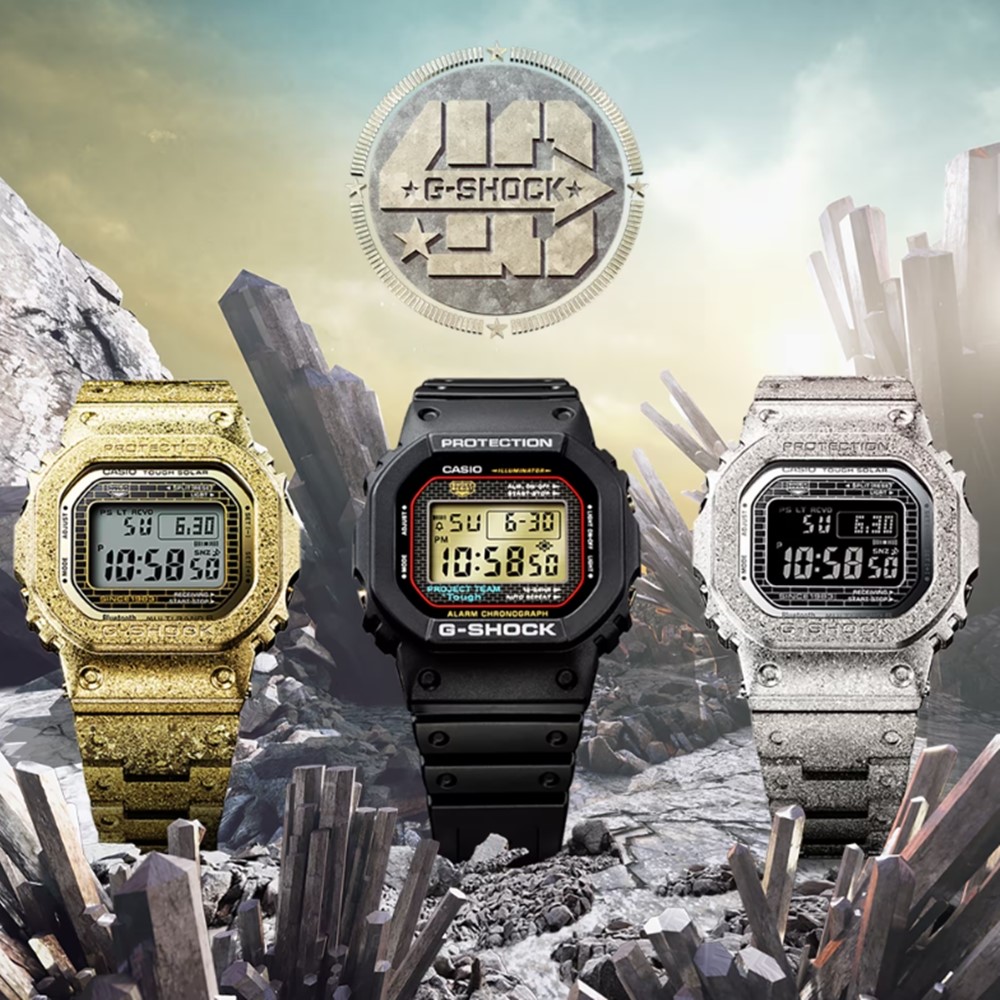 CASIO 卡西歐】G-SHOCK 40週年限定經典強悍原創再現DW-5040PG-1_42.8mm