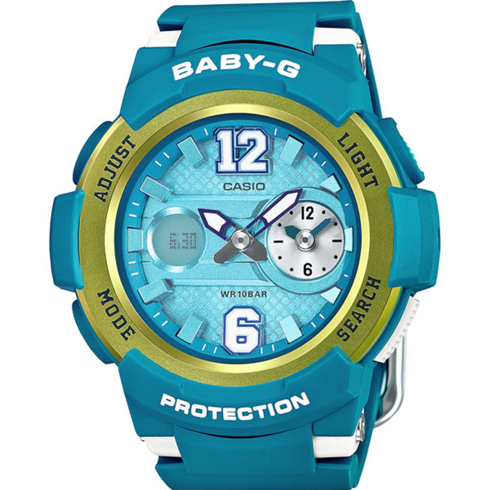 CASIO 卡西歐 Baby-G 活力甜心運動休閒腕錶-藍