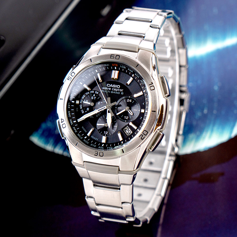 CASIO 多功能太陽能電波指針錶(WVQ-M410DE-1A2JF)