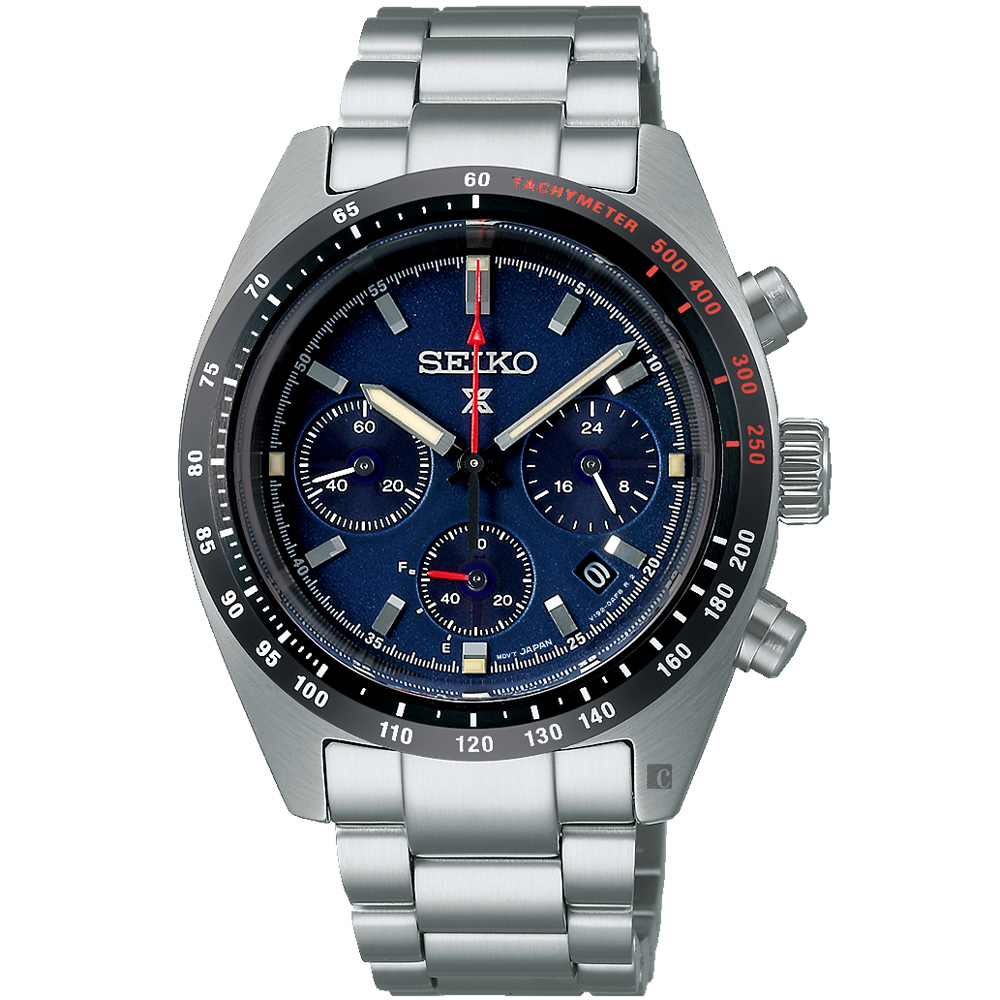 SEIKO 精工 Prospex SPEEDTIMER 太陽能計時手錶 周年慶獻禮(SSC815P1/V192-0AF0B)