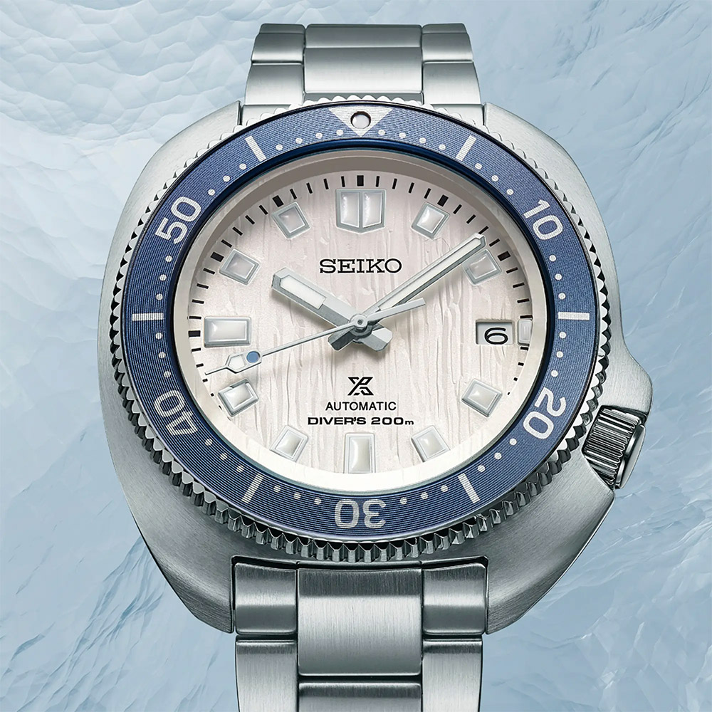 SEIKO 精工 Prospex 愛海洋 極地冰川 200米潛水機械錶 周年慶獻禮 1970現代詮釋版 SPB301J1 6R35-02A0B