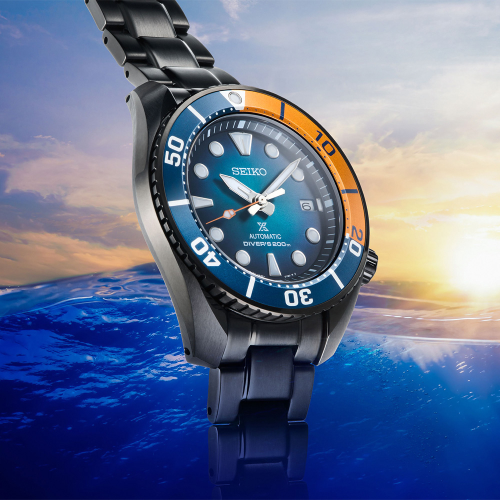 SEIKO 精工Prospex 日出台灣限量款200米潛水機械錶套錶(SPB343J1/6R35-02J0B) - PChome 24h購物