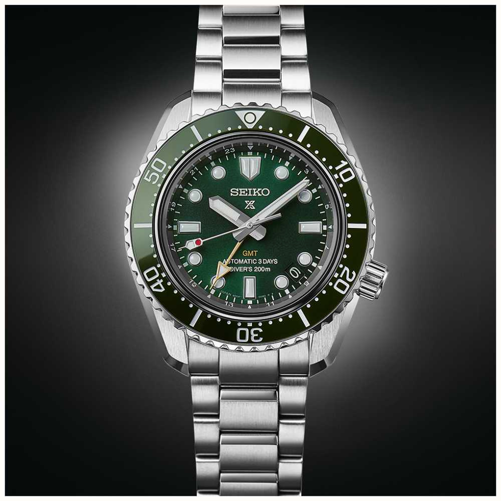SEIKO 精工Prospex SPB381J1 三日鍊GMT 潛水陶瓷機械錶-42mm