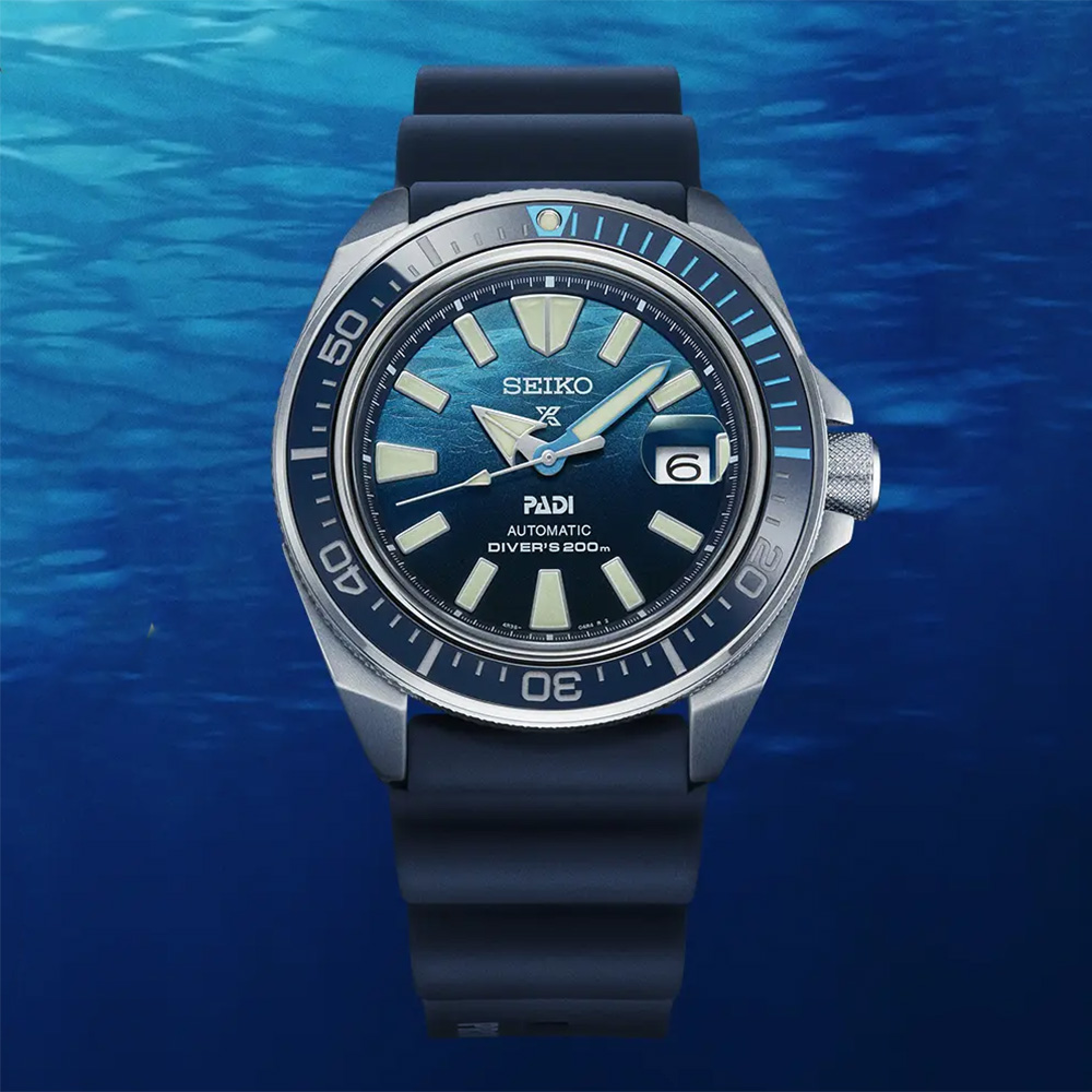 SEIKO 精工 Prospex PADI武士 特別版200米潛水機械錶 周年慶獻禮-43.8mm(SRPJ93K1/4R35-03W0F)