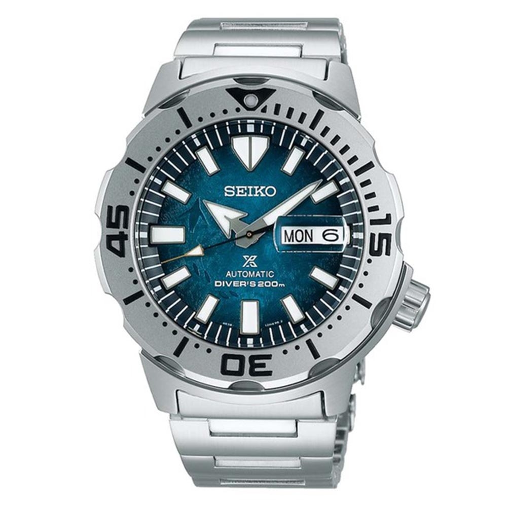 SEIKO 精工 享指定專櫃售後服務 Prospex 愛海洋企鵝漫步 00米潛水機械錶4R36-11C0G