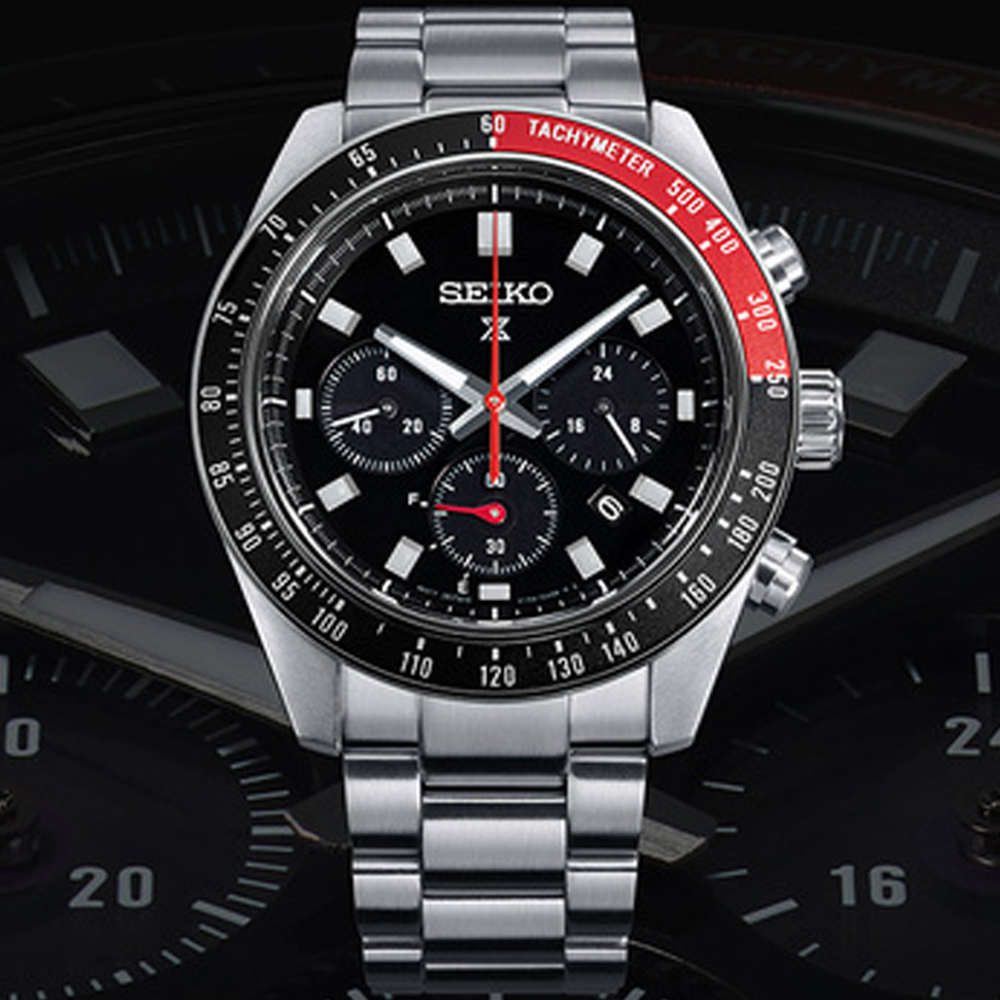 SEIKO 精工 PROSPEX 可樂圈 太陽能計時腕錶 錶 手錶 送禮 (V192-0AH0D/SSC915P1)