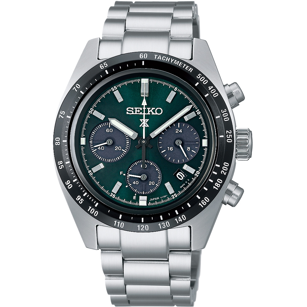 SEIKO 精工 享指定專櫃售後服務 PROSPEX SPEEDTIMER 疾速領先者太陽能計時腕錶SSC933P1/V192-0AF0G