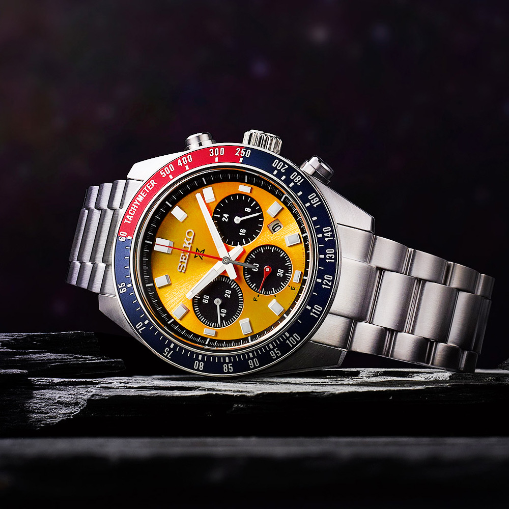 SEIKO 精工 Prospex SPEEDTIMER 復刻版太陽能計時腕錶 男錶 手錶-V192-0AH0Y/SSC947P1