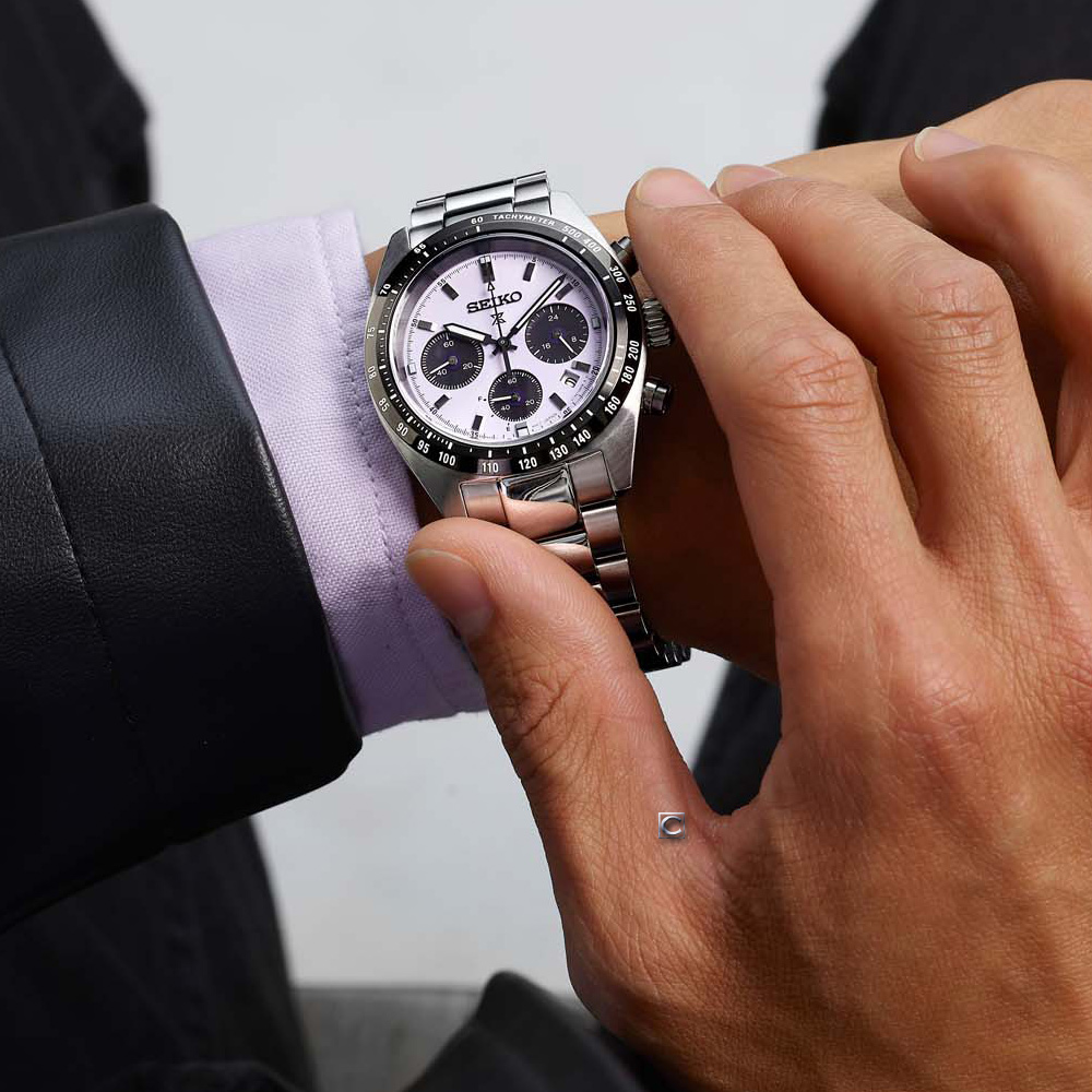 SEIKO 精工Prospex 2025 世界田徑錦標賽限量腕錶-39mm「江戶紫」V192